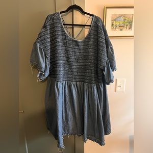 COPY - Anthropologie thin denim dress